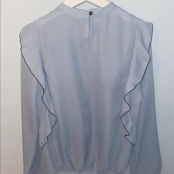 Baby Blue Blouse - Picture 2 of 3